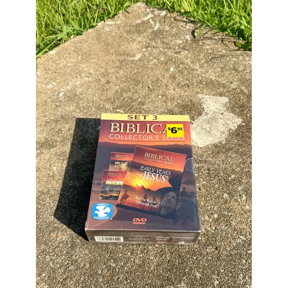 Grizzly Adams Productions Other - Biblical Collector's Series Set 3 DVD 3-Disc Early Years of Jesus Armageddon New